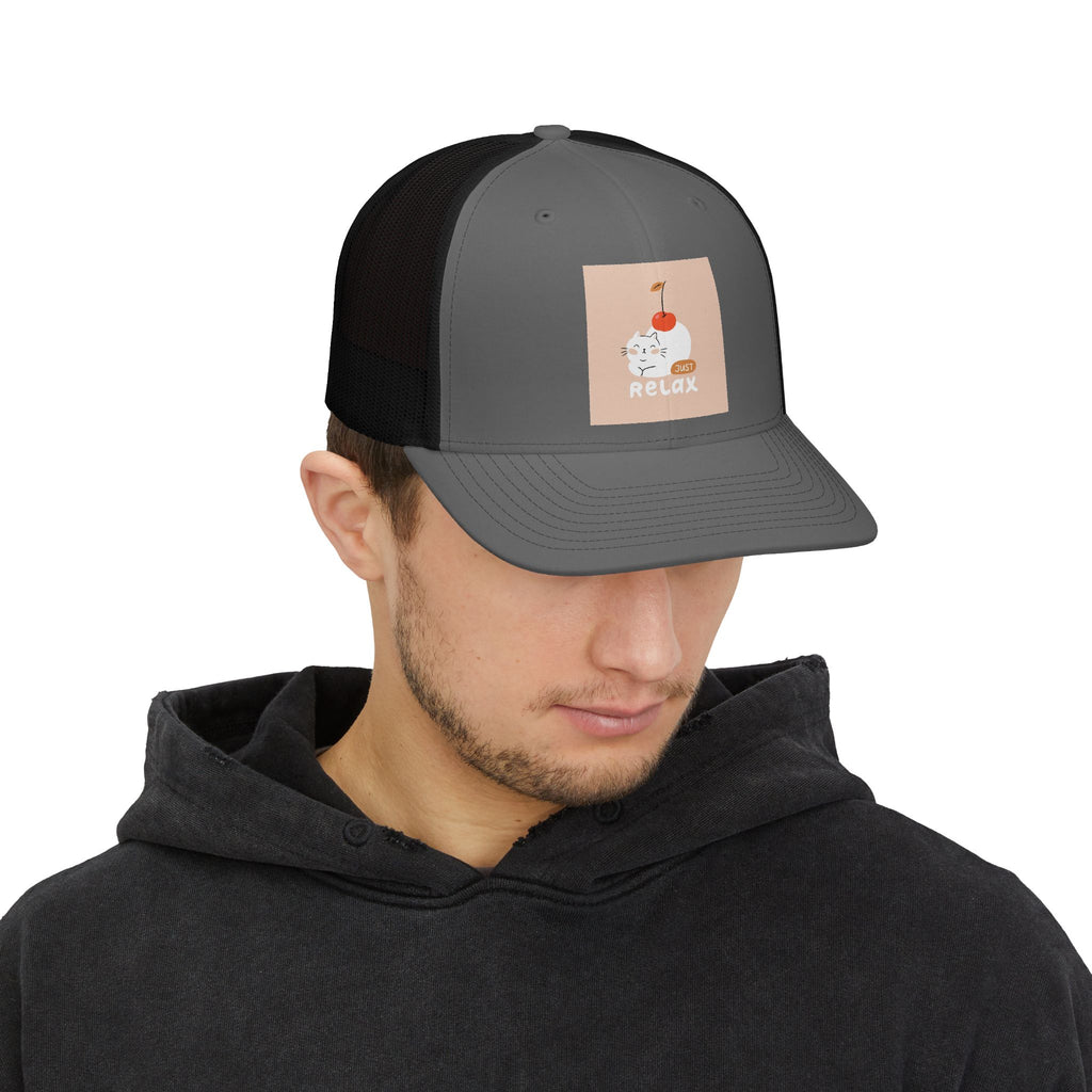 Relax Cat Trucker Cap