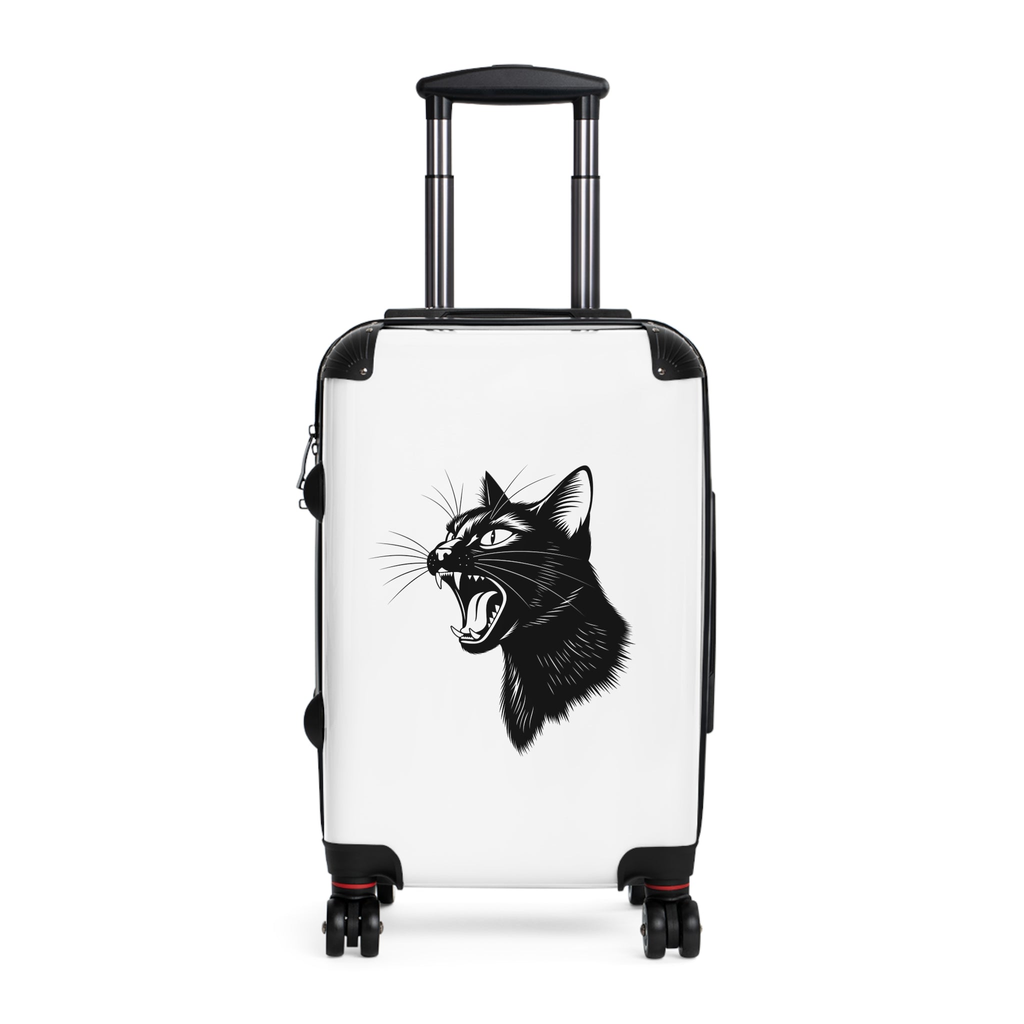 Roaring Black Cat Suitcase
