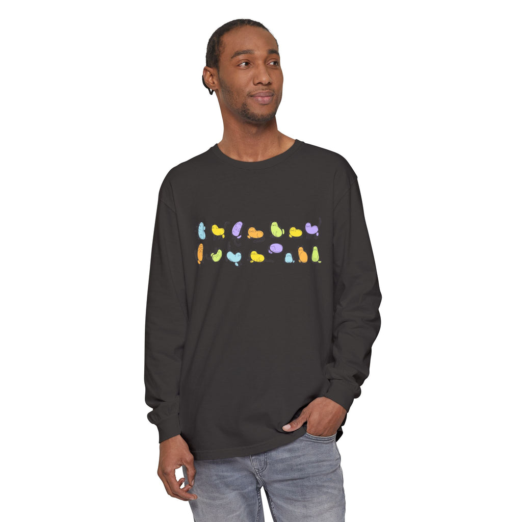 Pastel Cats Long Sleeve T-Shirt