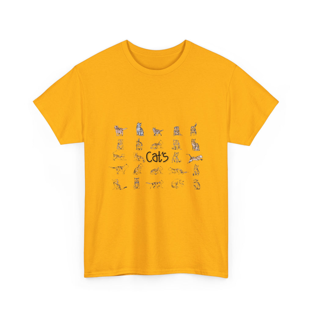 Cats Illustration Tee