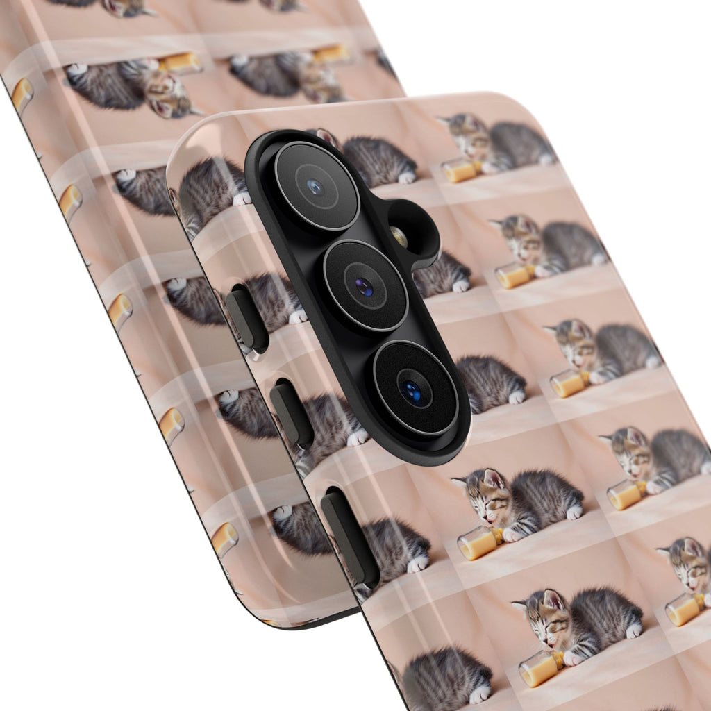 Phone Case — Repeating Kitten Pattern