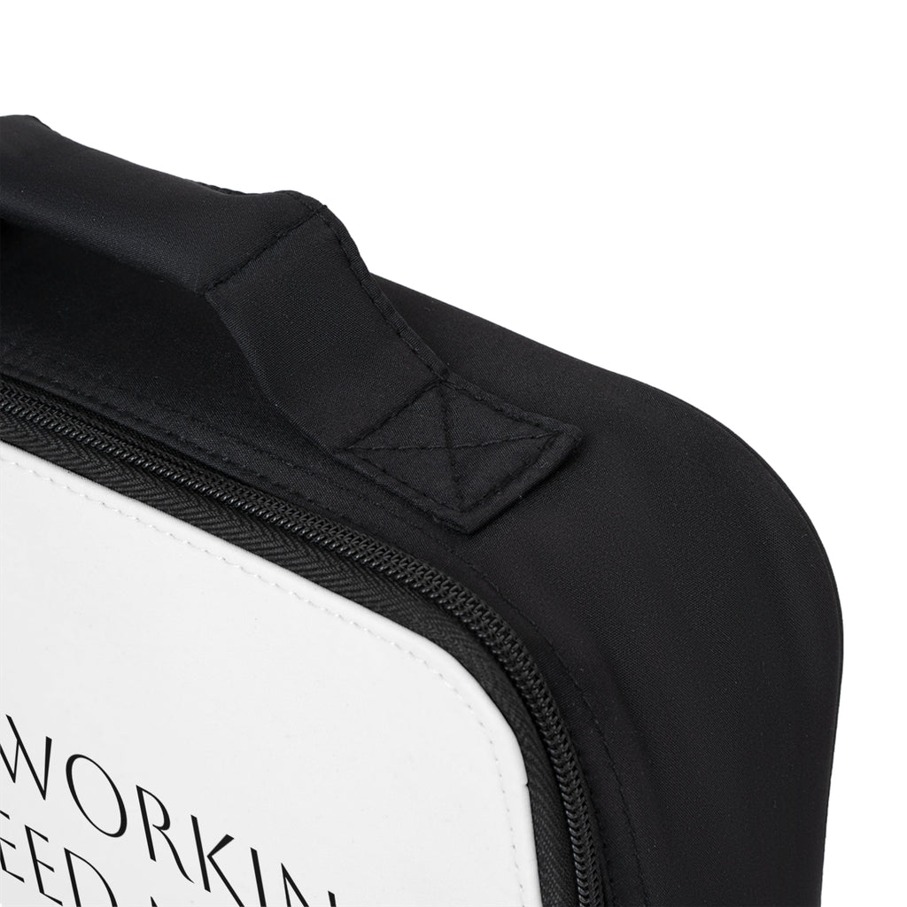 Lunch Bag — "Just Working to Feed My Cat"