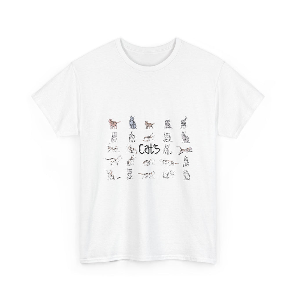 Cats Illustration Tee