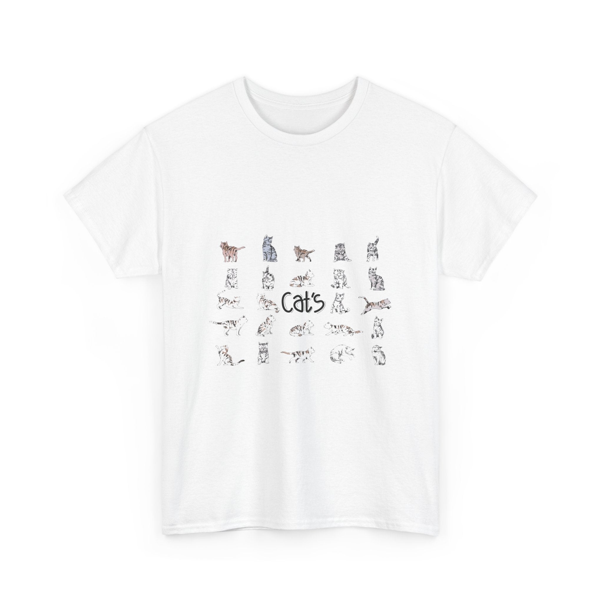Cats Illustration Tee