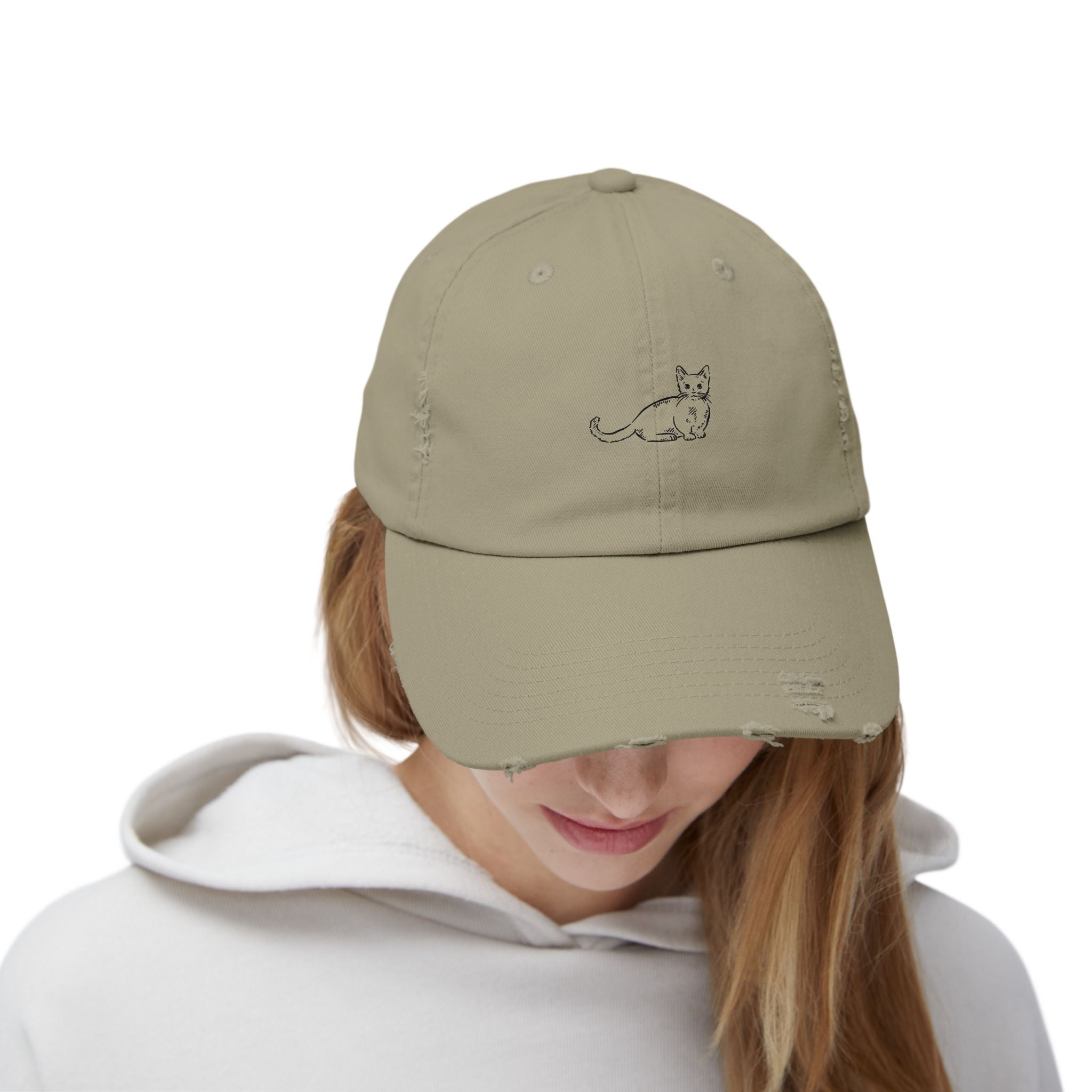 Distressed Baseball Cap