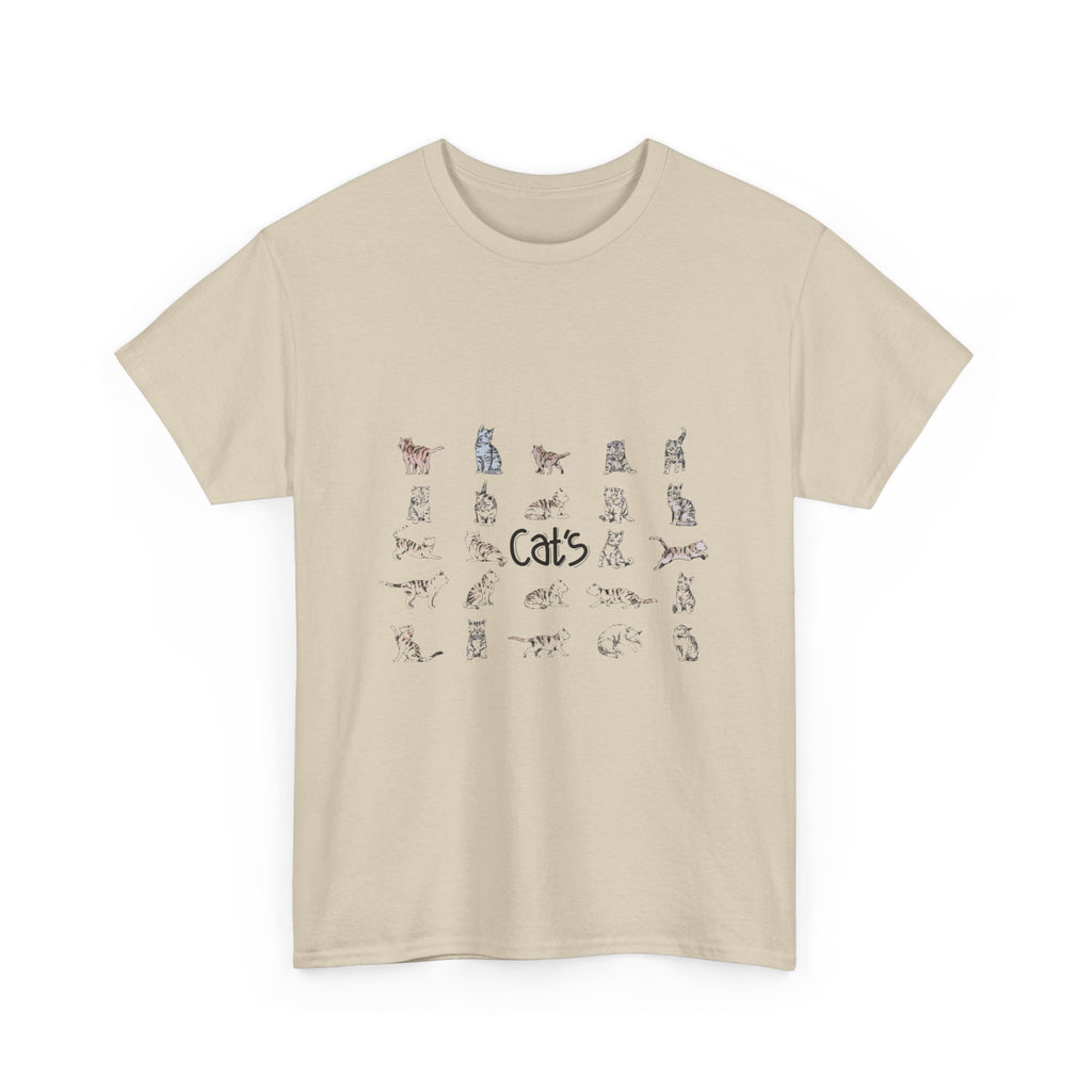 Cats Illustration Tee