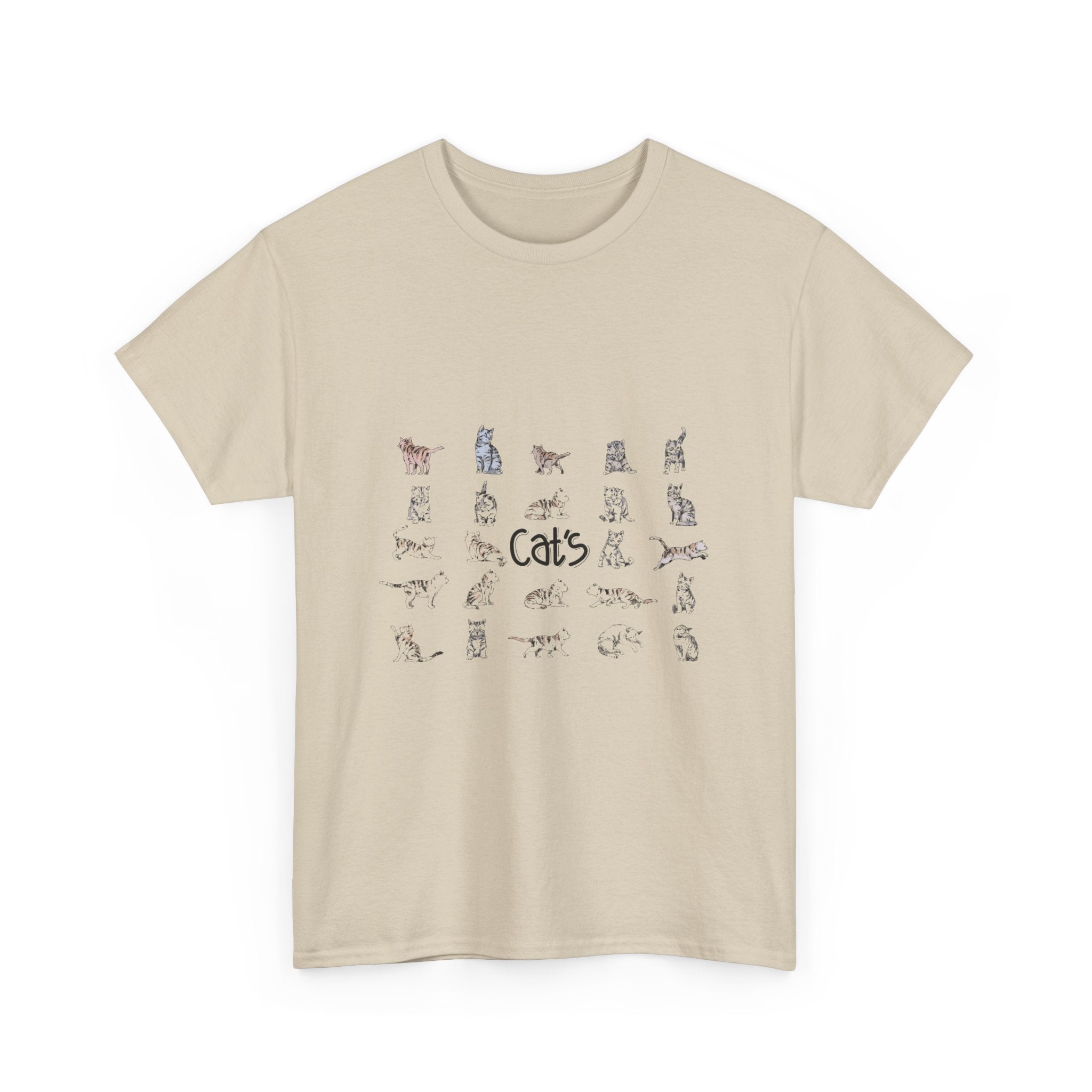 Cats Illustration Tee