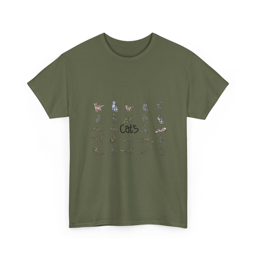 Cats Illustration Tee
