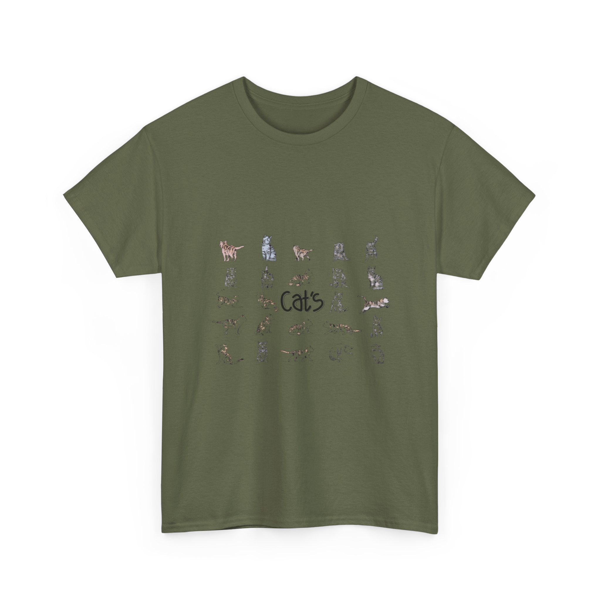 Cats Illustration Tee