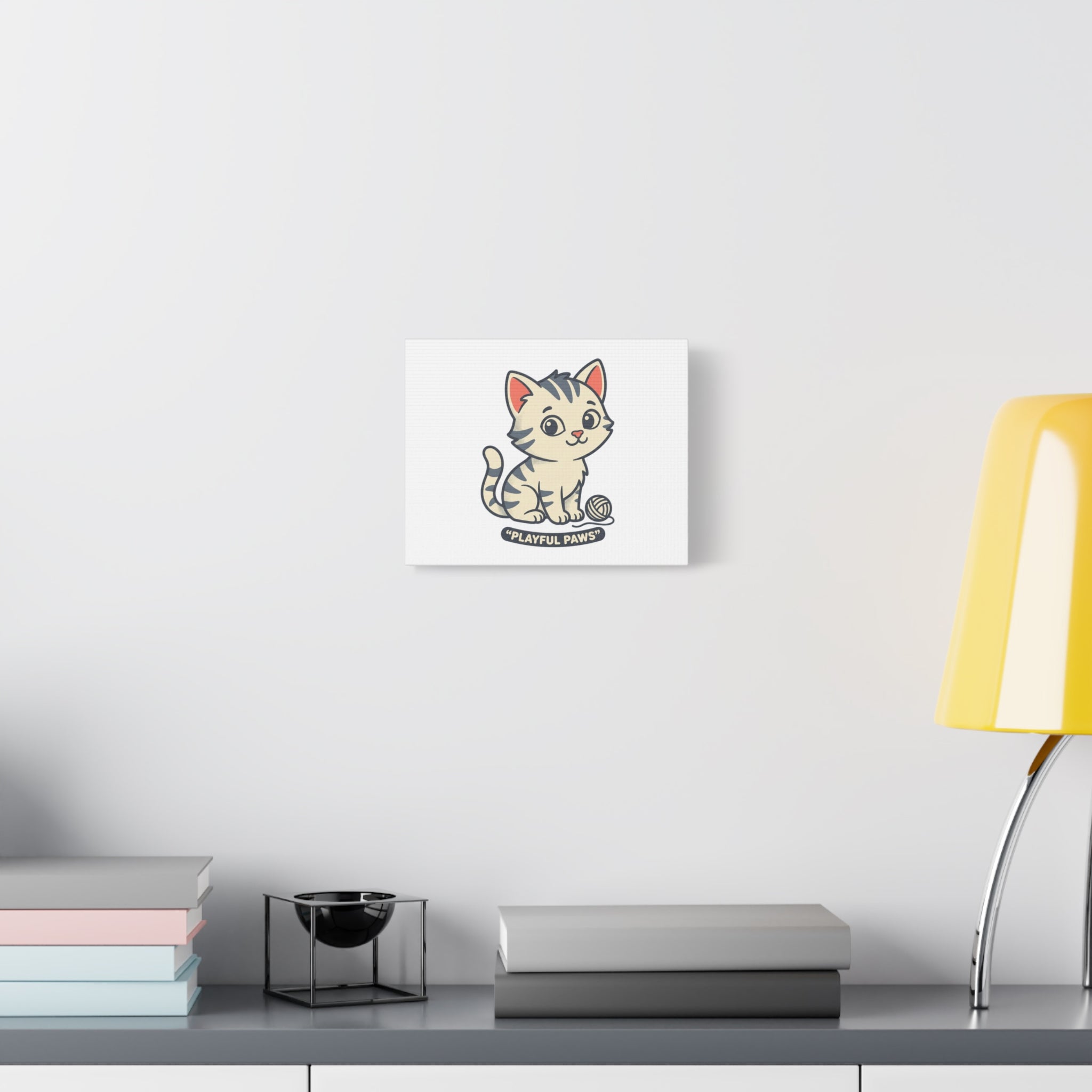 Playful Paws Kitten Canvas Wall Art